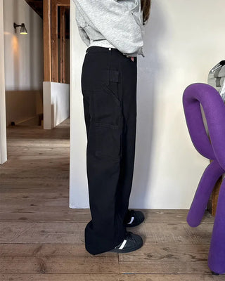 Wide cargo pants