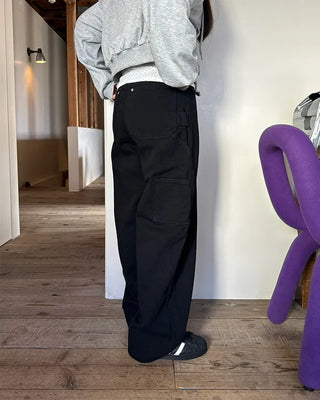 Wide cargo pants