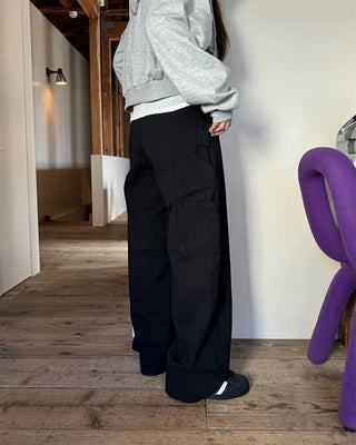 Wide cargo pants