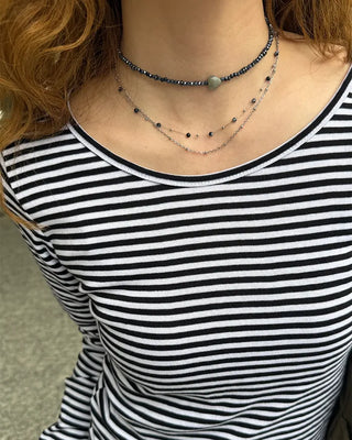 Mini Ball Layered Necklace