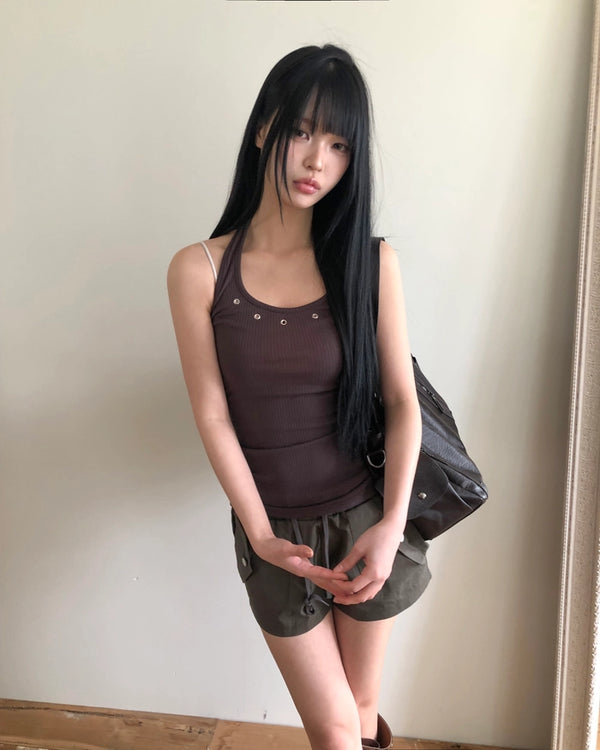Halter neck sleeveless