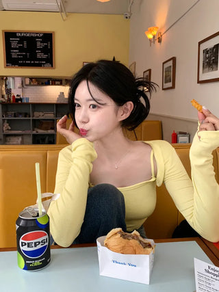 [SET] Sleeveless Bolero Set (7 colors)