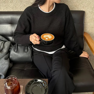 Simple round knit