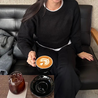 Simple round knit