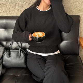 Simple round knit