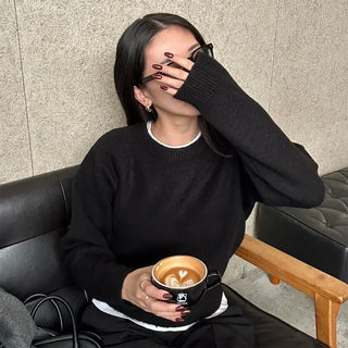 Simple round knit