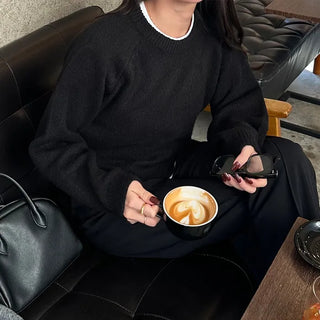 Simple round knit