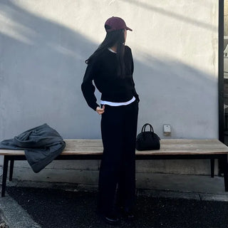 Simple round knit