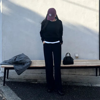 Simple round knit