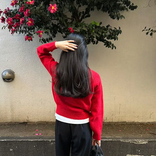 Simple round knit