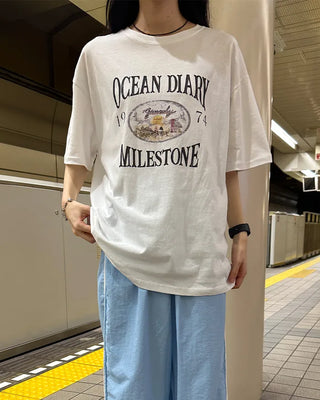 Ocean Overfit Short-Sleeve T-Shirt