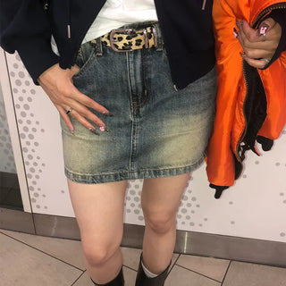 Leopard belt