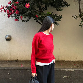 Simple round knit