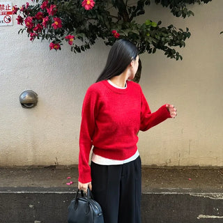 Simple round knit