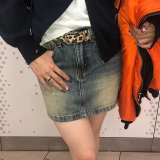 Leopard belt