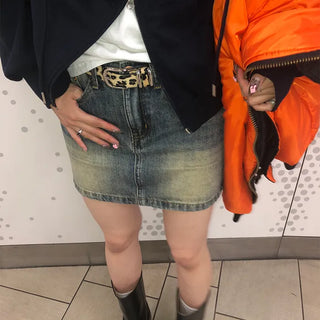 Leopard belt