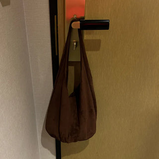 Daily Suede Shoulder Bag