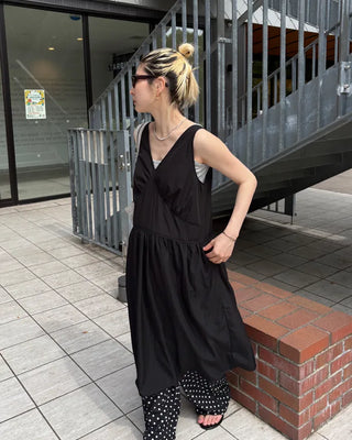 Round neck simple ribbed camisole