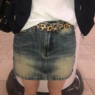 Leopard belt
