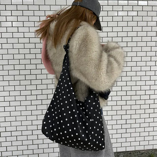 Polka Dot Shoulder Bag