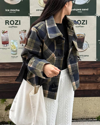 Black Ribbon String Point Cotton Bag