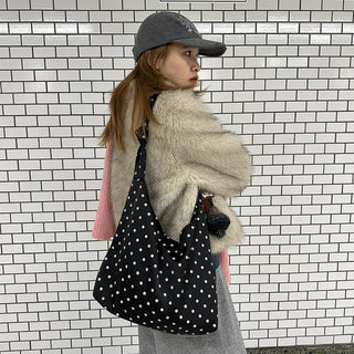 Polka Dot Shoulder Bag