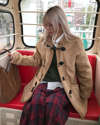 Duffle Boa Shearling Coat