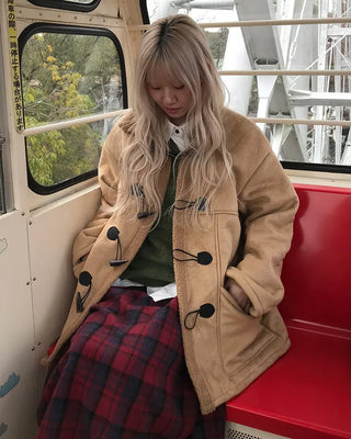 Duffle Boa Shearling Coat