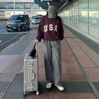 USA Fleece-Lined Sweatshirt