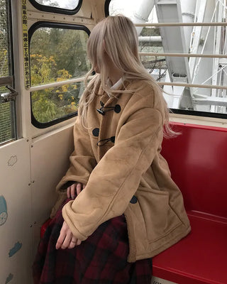 Duffle Boa Shearling Coat