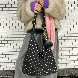 Polka Dot Shoulder Bag