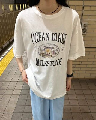 Ocean Overfit Short-Sleeve T-Shirt