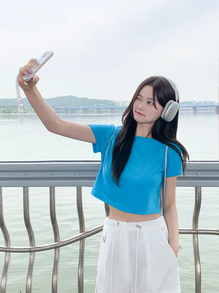 Basic Cropped T-Shirt (12 colors)