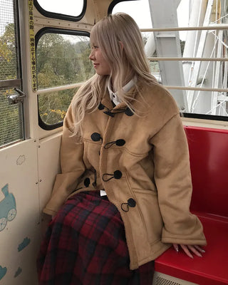 Duffle Boa Shearling Coat
