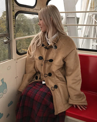Duffle Boa Shearling Coat