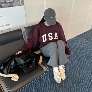 USA Fleece-Lined Sweatshirt