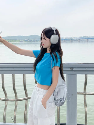 Basic Cropped T-Shirt (12 colors)