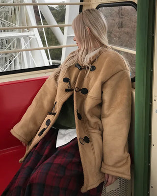 Duffle Boa Shearling Coat