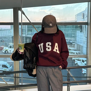 USA Fleece-Lined Sweatshirt