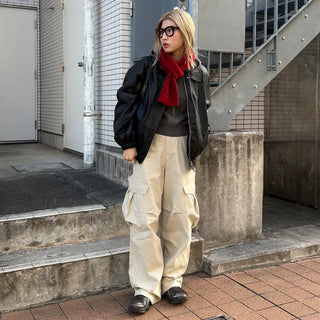 Vintage wide cargo pants