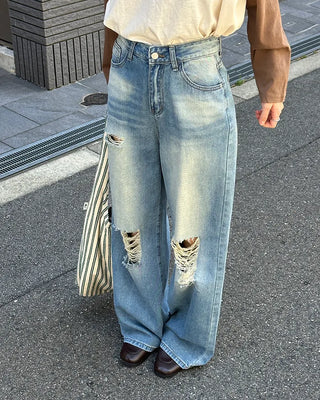 Striped Terry Shoulder Bag