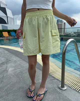 Nylon Easy Cargo Shorts