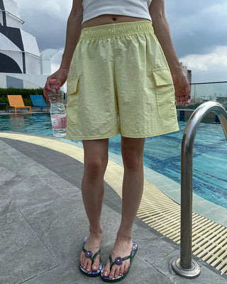 Nylon Easy Cargo Shorts