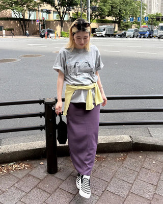 Double Horse Print Half T-Shirt