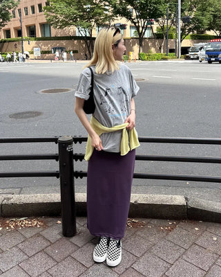 Double Horse Print Half T-Shirt