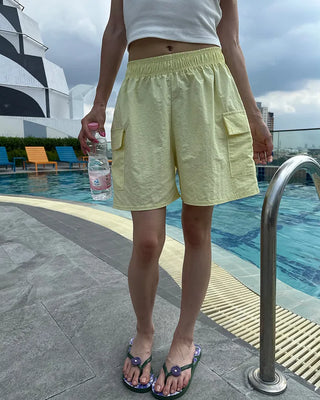 Nylon Easy Cargo Shorts