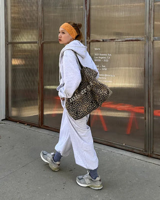 (ORIGINAL) Side-tuck Loose Fit Sweatpants (Fleece Lined)