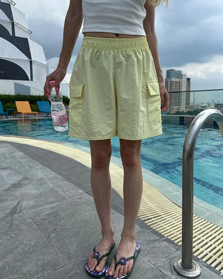 Nylon Easy Cargo Shorts