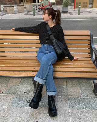 2-way casual big shoulder bag
