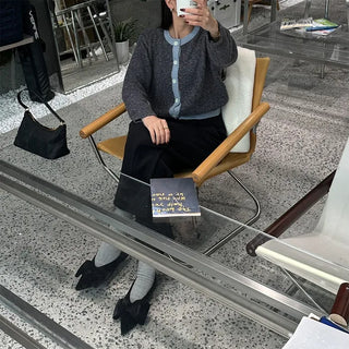 Big Ribbon Flat Shoes